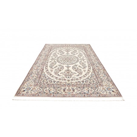 Tappeto Nain 9La Persia bianco azzurro 206x308