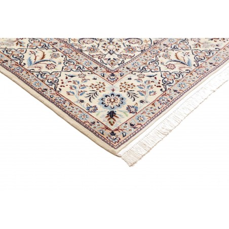 Tappeto Nain 9La Persia bianco azzurro 206x308