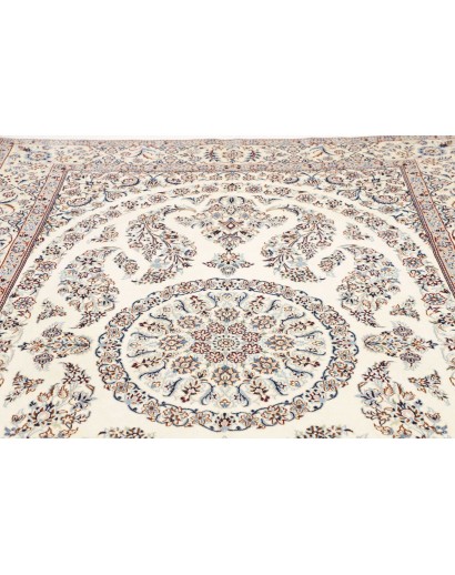 Tappeto Nain 9La Persia bianco azzurro 206x308