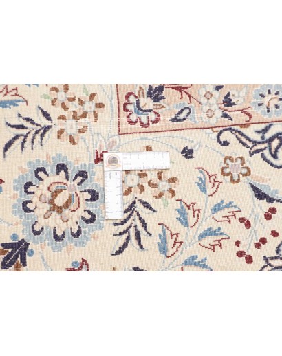 Tappeto Nain 9La Persia bianco azzurro 206x308