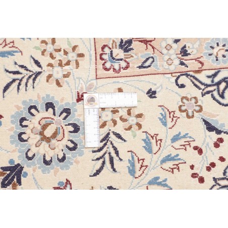 Tappeto Nain 9La Persia bianco azzurro 206x308