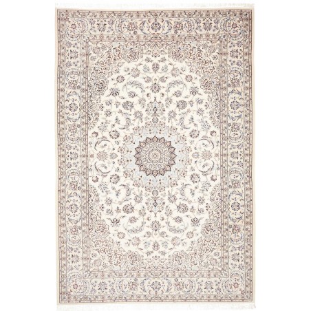 Tappeto Nain 9La Persia bianco azzurro 208x310