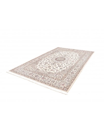 Tappeto Nain 9La Persia bianco azzurro 208x310