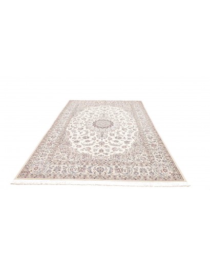 Tappeto Nain 9La Persia bianco azzurro 208x310