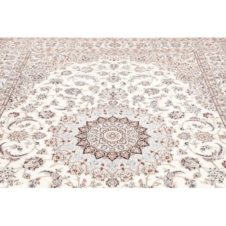 Tappeto Nain 9La Persia bianco azzurro 208x310