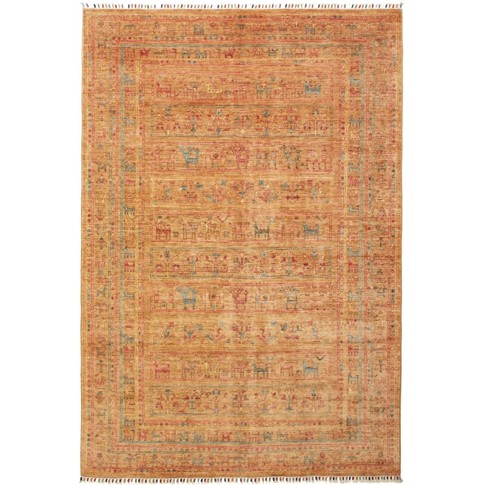 Tappeto Rubin Pakistan arancione 167x243 Tappeto Rubin Pakistan arancione 167x243