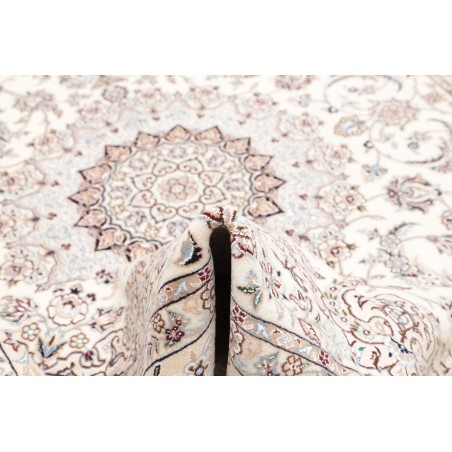 Tappeto Nain 9La Persia bianco azzurro 208x310