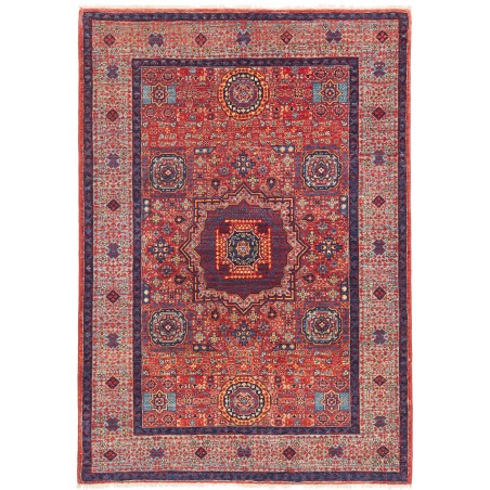 Tappeto Mamlouk Pakistan marrone grigio 103x147