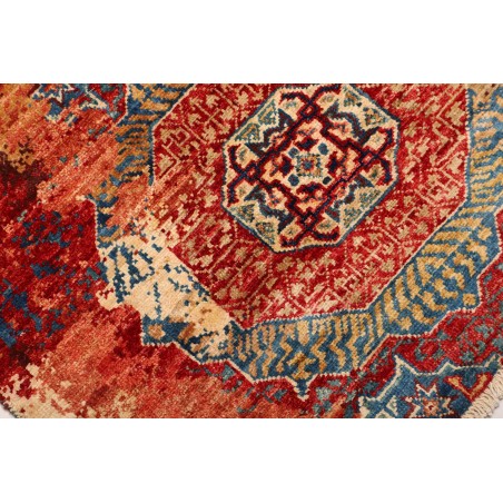 Tappeto Mona Pakistan rosso grigio 72x358
