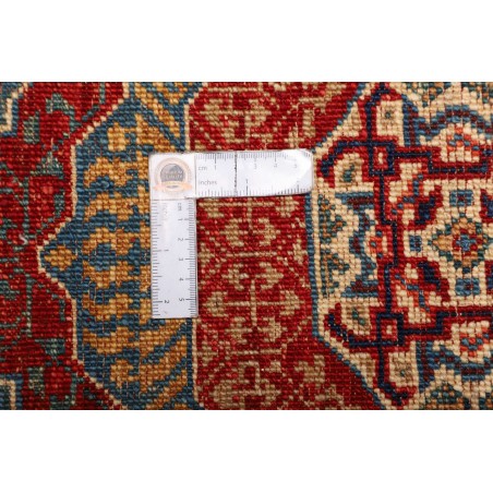 Tappeto Mona Pakistan rosso grigio 72x358