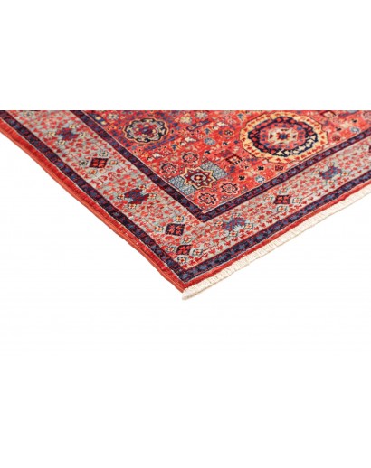 Tappeto Mamlouk Pakistan rosso grigio 84x120