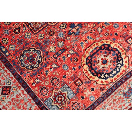 Tappeto Mamlouk Pakistan rosso grigio 84x120