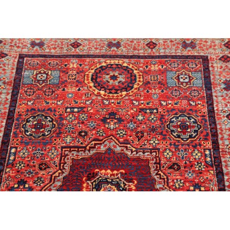 Tappeto Mamlouk Pakistan rosso grigio 84x120