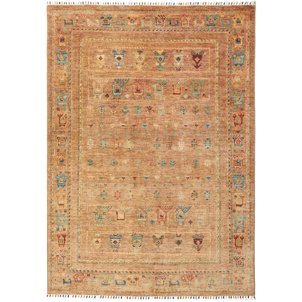 Tappeto Rubin Pakistan marrone 146x205 Tappeto Rubin Pakistan marrone 146x205
