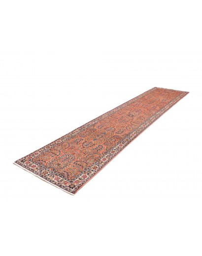 Tappeto Sarough Persia marrone grigio 92x403