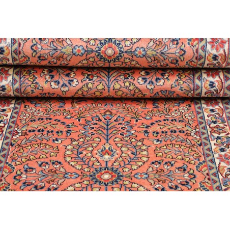 Tappeto Sarough Persia marrone grigio 92x403