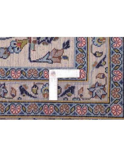 Tappeto Kashan Persia beige grigio 250x356