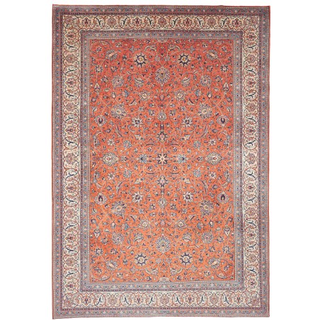Tappeto Sarough Persia marrone bianco 242x350