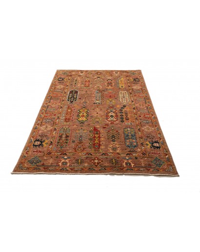 Tappeto Tribal Pakistan marrone 129x180