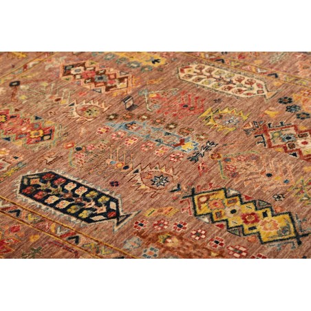 Tappeto Tribal Pakistan marrone 129x180