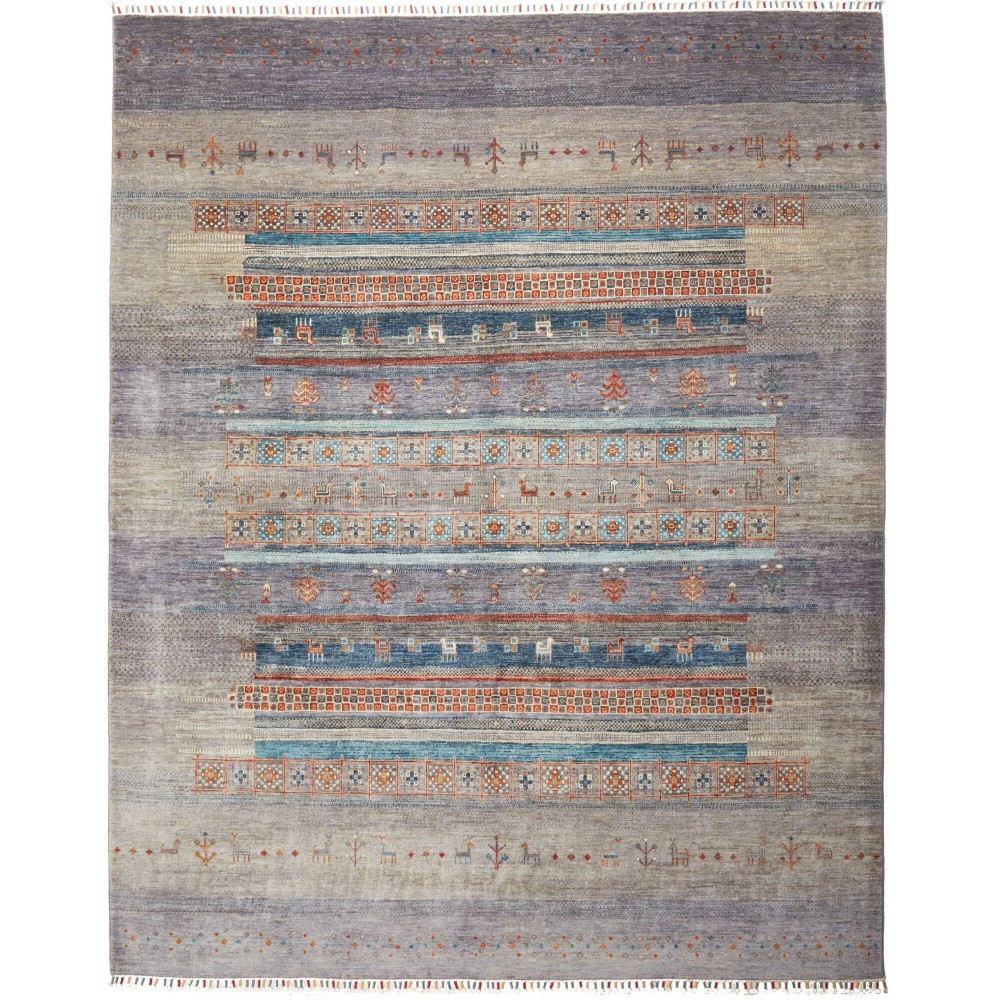 Tappeto Siva Pakistan marrone 244x303 Tappeto Siva Pakistan marrone 244x303