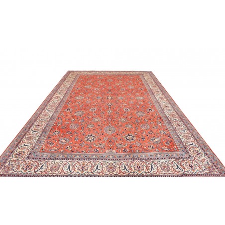 Tappeto Sarough Persia marrone bianco 242x350