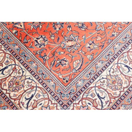 Tappeto Sarough Persia marrone bianco 242x350