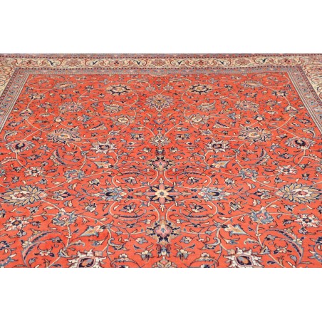 Tappeto Sarough Persia marrone bianco 242x350