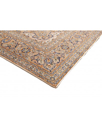 Tappeto Kashan Persia beige grigio 298x400