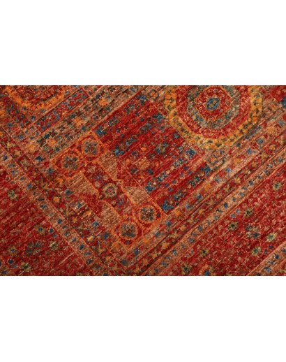 Tappeto Mamlouk Pakistan marrone arancione 125x181