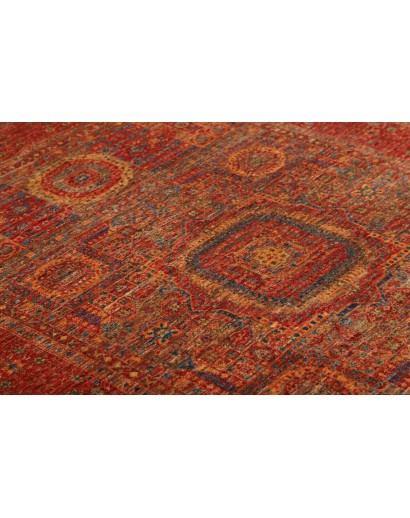 Tappeto Mamlouk Pakistan marrone arancione 125x181