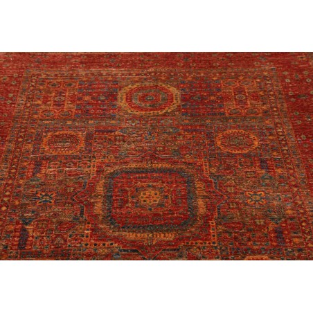 Tappeto Mamlouk Pakistan marrone arancione 125x181