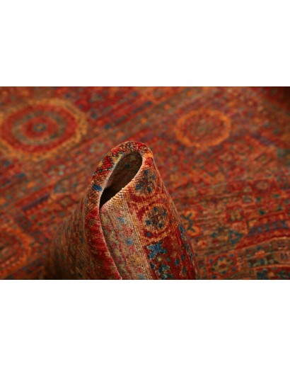 Tappeto Mamlouk Pakistan marrone arancione 125x181