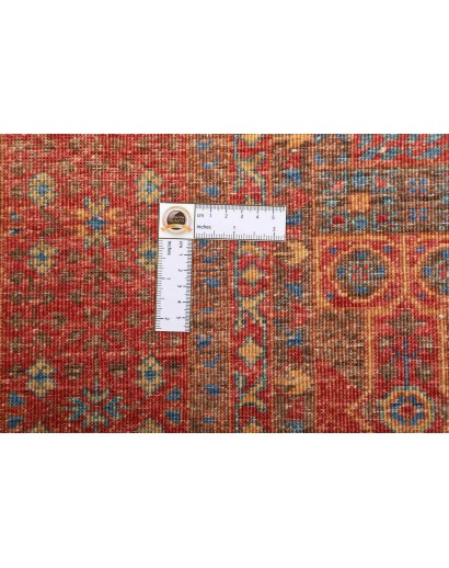 Tappeto Mamlouk Pakistan marrone arancione 125x181