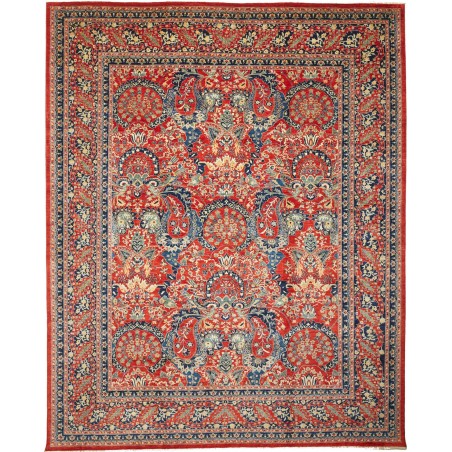 Tappeto Aryana Fine Pakistan rosso giallo 275x347