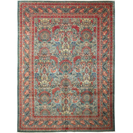 Tappeto Aryana Fine Pakistan bianco grigio 301x410