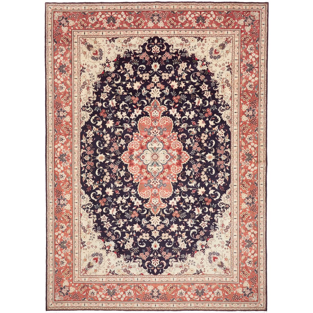 Tappeto Kashan Persia giallo grigio 248x341