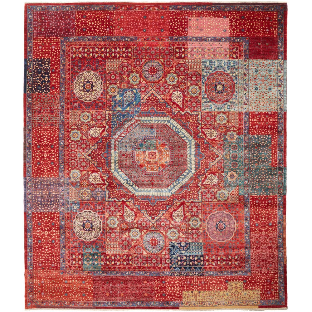 Tappeto Mamlouk Pakistan marrone 251x294 Tappeto Mamlouk Pakistan marrone 251x294