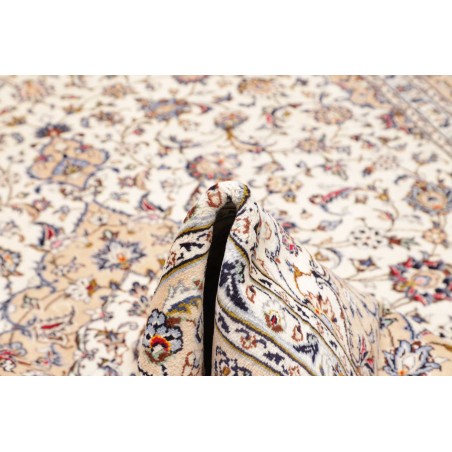 Tappeto Kashan Persia bianco grigio 250x343