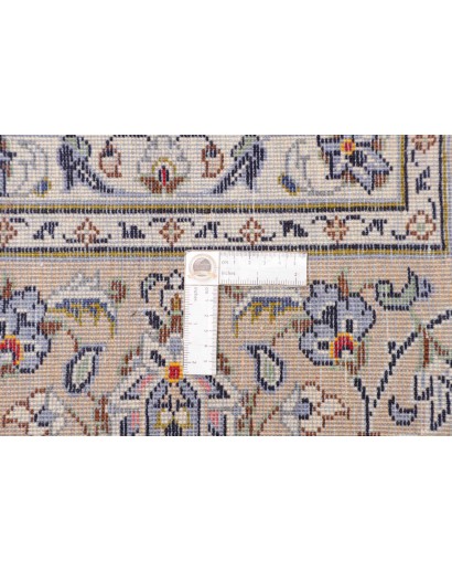 Tappeto Kashan Persia bianco grigio 250x343