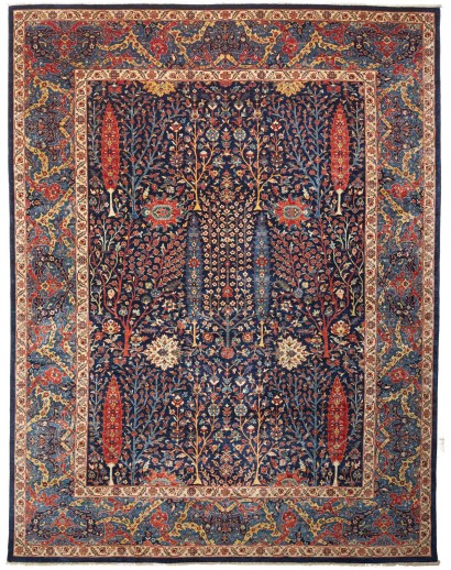 Tappeto Aryana Fine Pakistan grigio marrone 274x357