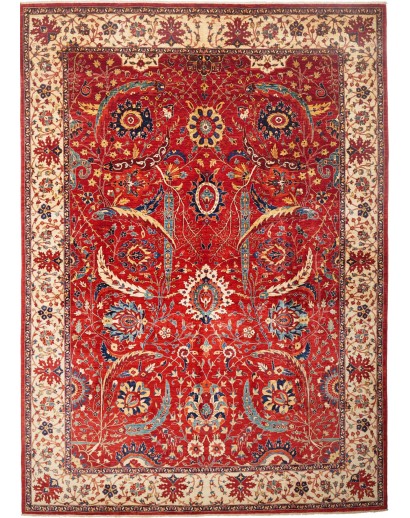 Tappeto Aryana Fine Pakistan marrone grigio 242x340
