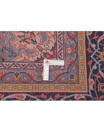 Tappeto Sarough Persia azzurro arancione 290x397