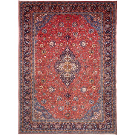 Tappeto Sarough Persia marrone bianco 300x408