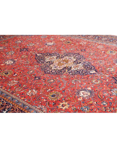 Tappeto Sarough Persia marrone bianco 300x408