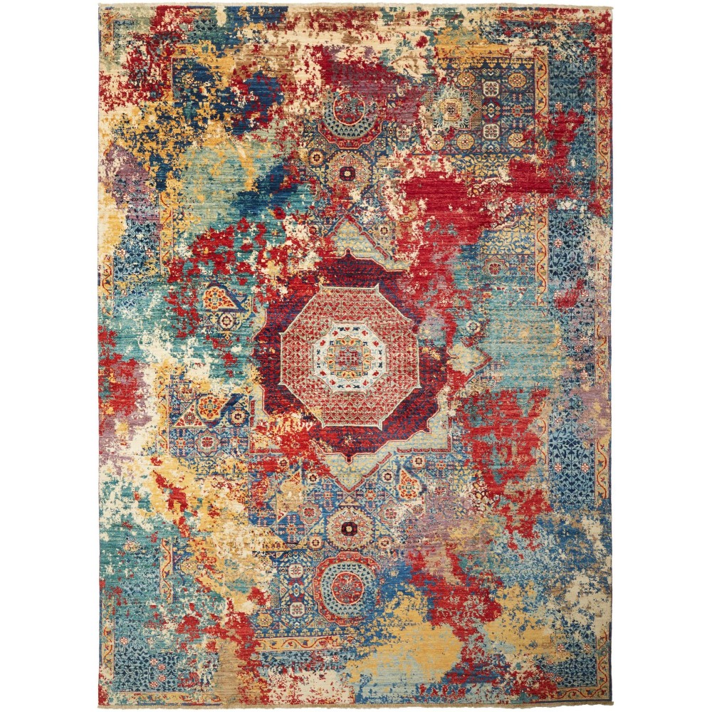 Tappeto Mona Pakistan marrone 252x348 Tappeto Mona Pakistan marrone 252x348