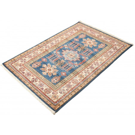 Tappeto Kazak Fine Pakistan marrone grigio 103x148