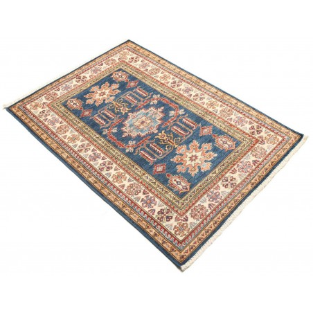 Tappeto Kazak Fine Pakistan marrone grigio 103x148