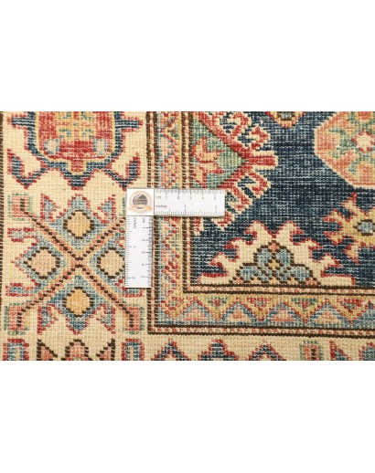 Tappeto Kazak Fine Pakistan bianco grigio 73x208