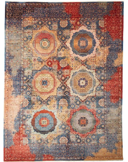 Tappeto Mamlouk Pakistan marrone grigio 248x333